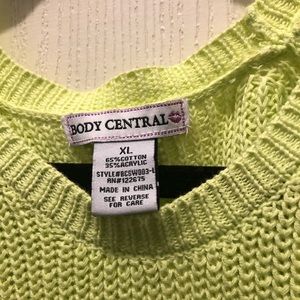 Body Central Sweaters - Green Sweater Body Central Sweaters - Green Sweater